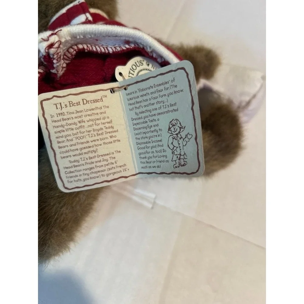 Boyds Bears Cheerleader Plush Bear
